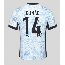 Portugal Goncalo Inacio #14 Bortatröja EM 2024 Korta ärmar